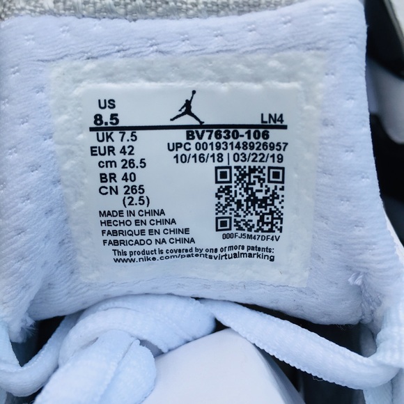 AIR JORDAN RETRO 14 “SUPREME WHITE” - Picture 5 of 8